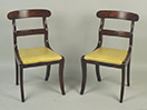 Set Ten Federal Dining Chairs - Inv. #11029