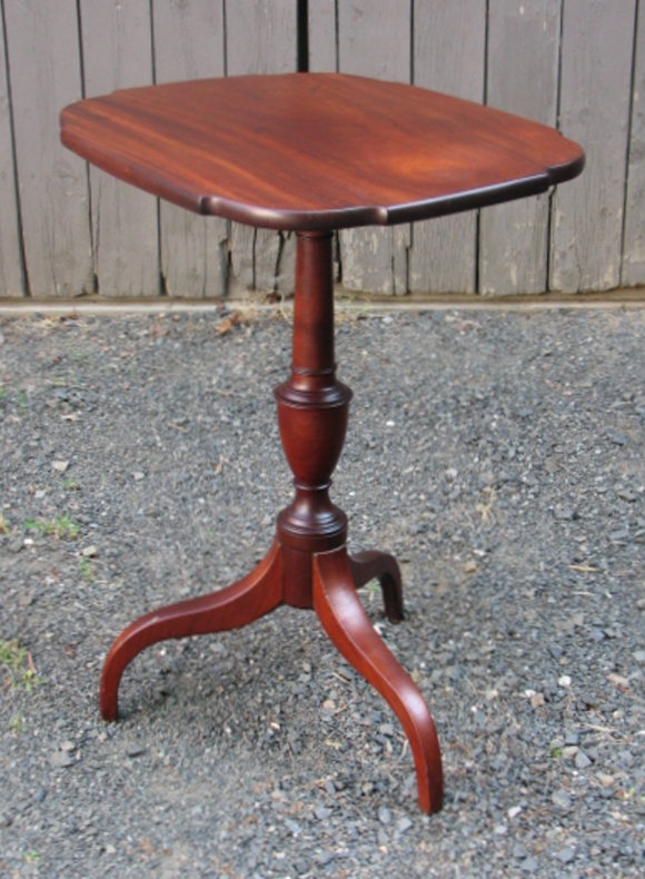 Federal Mahogany Candlestand - Inv. #10082