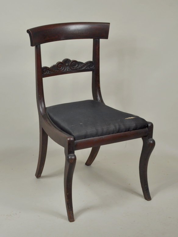 Set 12 Classical Mahogany Dining Chairs - Inv. #10454