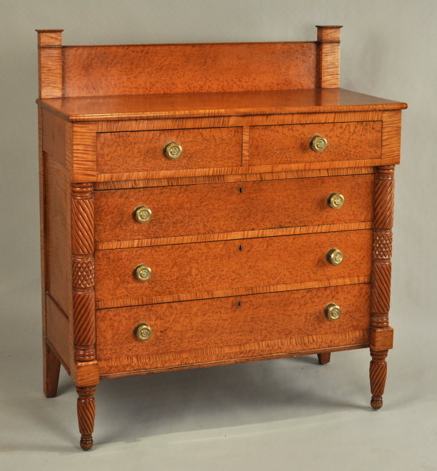 Federal Tiger and Birdseye Maple Server - Inv. #10599