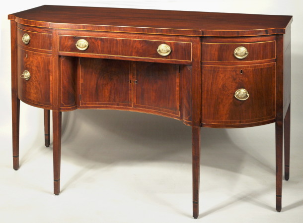 Connecticut Hepplewhite Inlaid Mahogany Sideboard - Inv. #10613