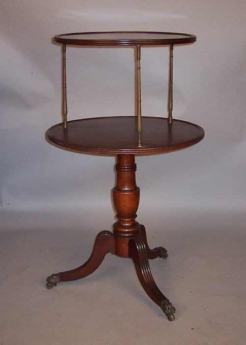 Sheraton Round Etagere - Inv. #9611