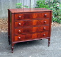 Sheraton Inlaid Mahogany Chest - Inv. #10162