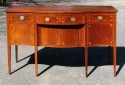 Hepplewhite Inlaid Mahogany Serpentine Sideboard - Inv. #10224