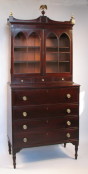 Sheraton Mahogany Secretary - Inv. #10279