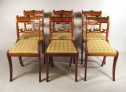 Set 6 Regency Mahogany Chairs - Inv. #10305