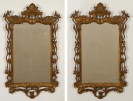 Pair Chinese Chippendale Mirrors - Inv. #10321