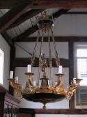 Regency Style Bronze Chandelier - Inv. #10355