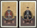 Pair Asian Ancestral Portraits - Inv. #10601