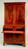 Hepplewhite Inlaid Mahogany Butler's Cabinet - Inv. #10768