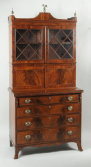 Fine Hepplewhite Mahogany Secretary Desk - Inv. #10776