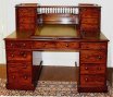 Labeled William IV Writing Desk - Inv. #7303