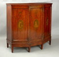 George III Satinwood Cabinet - Inv. #7426