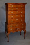 Queen Anne Maple Highboy - Inv. #9643