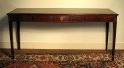 George III Inlaid Mahogany Serpentine Serving Table - Inv. #9884