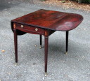 Hepplewhite Inlaid Mahogany Pembroke Table - Inv. #9933